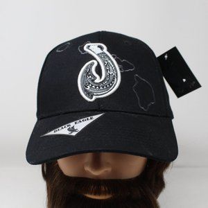 Black Eagle Baseball Hat NWT Adjustable Black‎ 100% Cotton by Ace Cap